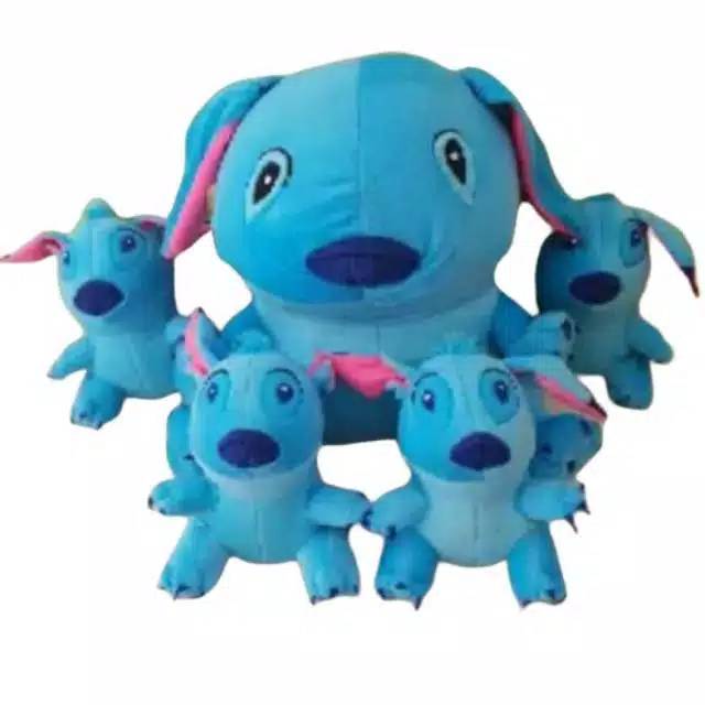 Boneka stitch beranak 4.