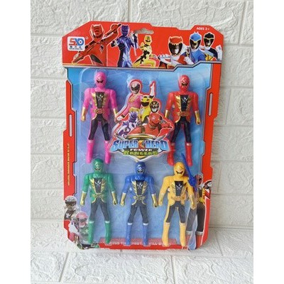 Mainan Robot Super Hero Power RANGER LAMPU 2096B-7MainanRobot