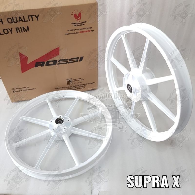 Velg Pelek Velek Racing ROSSI Set Motor Supra X Palang 8 Lubang 5