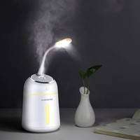 Air Ultrasonic Humidifier Creative 3 IN 1 USB Little Q Aroma Ess 330ml