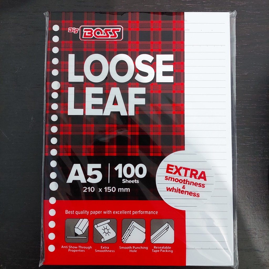 

Isi Binder A5 | Isi Binder B5 | Loose Leaf A5 | Loose Leaf B5 | Isi Binder Bergaris Big Boss