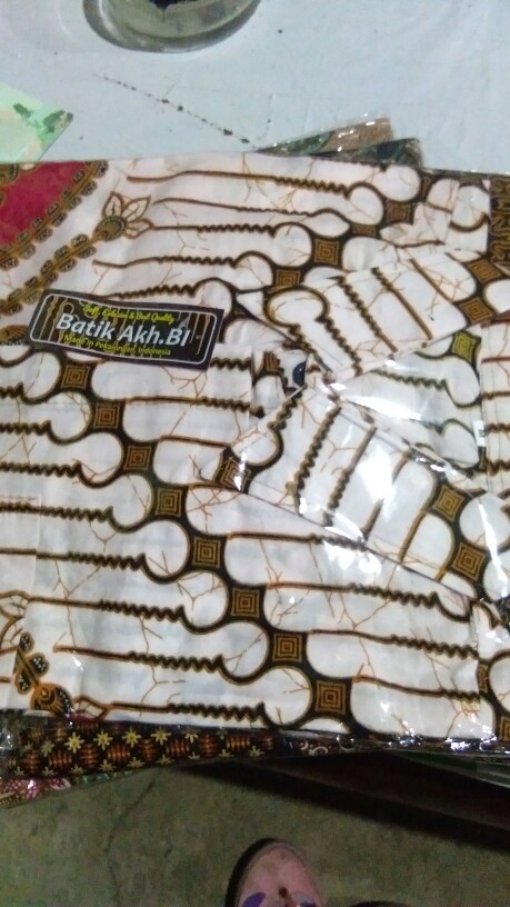 Batik Couple Keluarga Sania Ruffle Ori Ndoro Jowi Dnt Seno Merah Putih