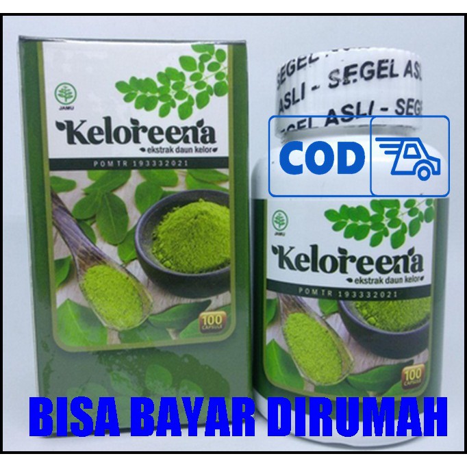 

KAPSUL EKSTRAK DAUN KELOR - KELOREENA PRODUK - OBAT HERBAL MULTIKHASIAT