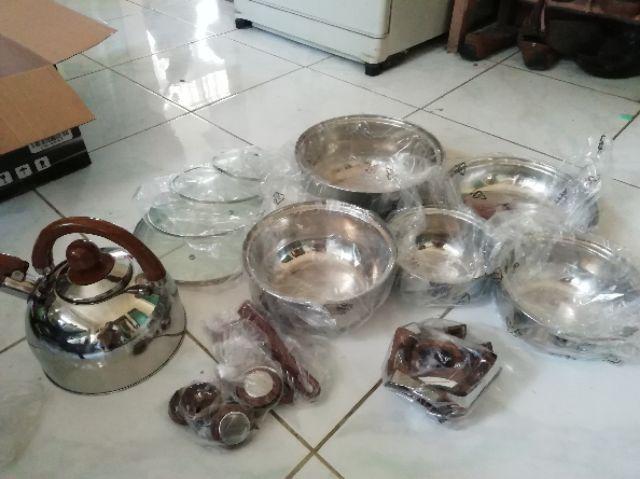 Panci Set Armor - Coklat