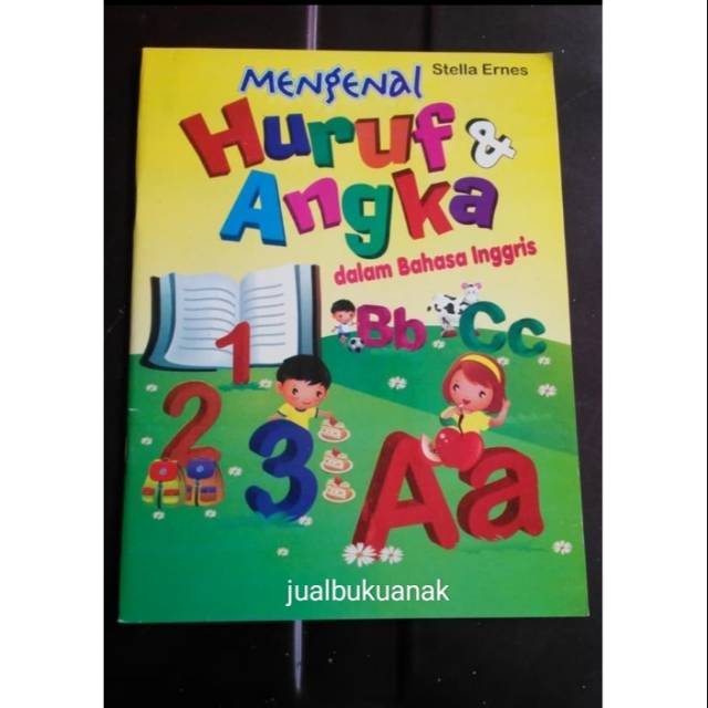 Buku  Mengenal Huruf dan Angka