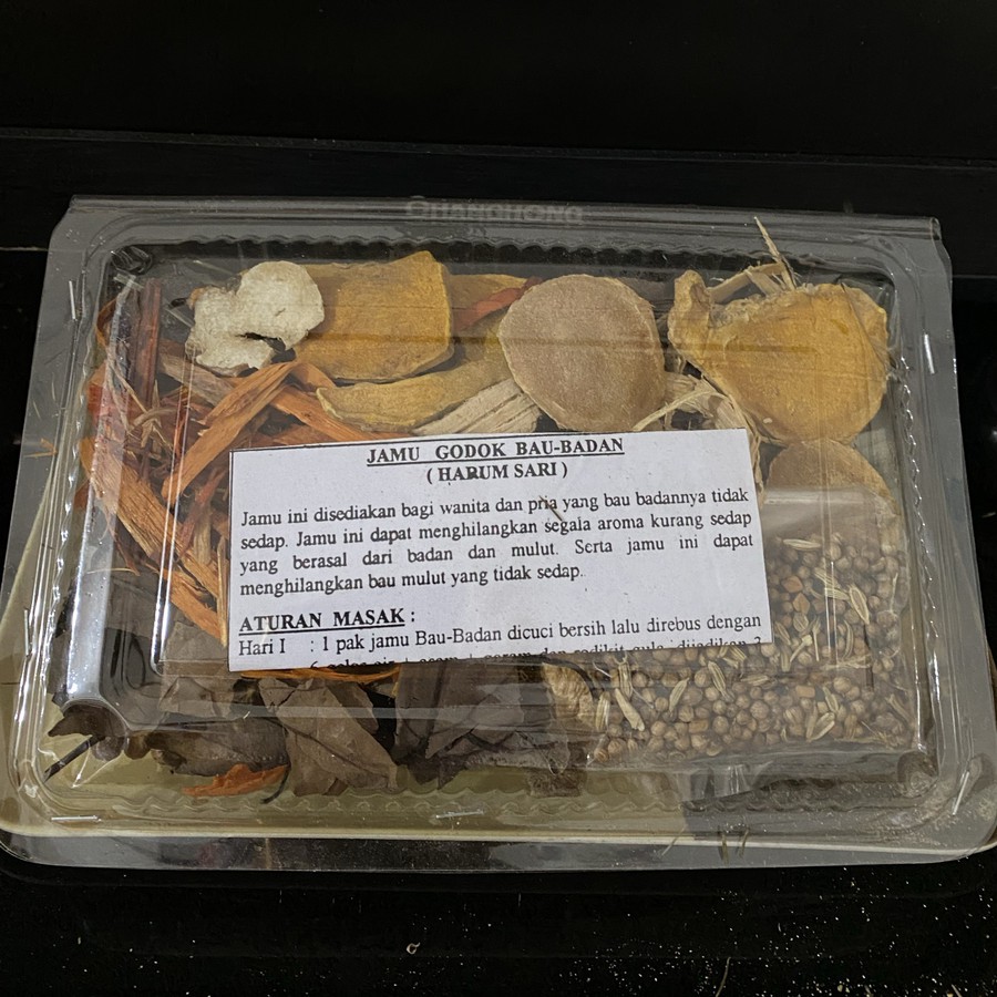 

Jamu Tradisional Godok / Godog Bau Badan