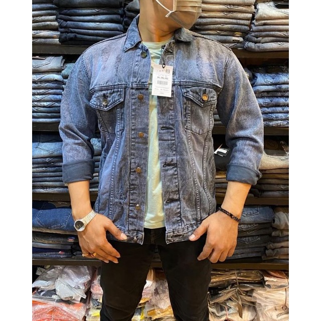 JAKET LIE ZARA ORIGINAL MIROR LAKI LAKI JAKET LIE ORIGINAL PRIA JAKET PRIA JEANS