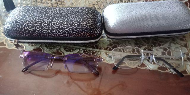 Okdeals Kacamata Baca Bingkai Kotak Ultra Ringan Bahan Resin+metal Untuk Pria/wanita