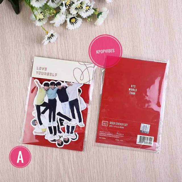 Sticker BTS Album Scrapbook Mini