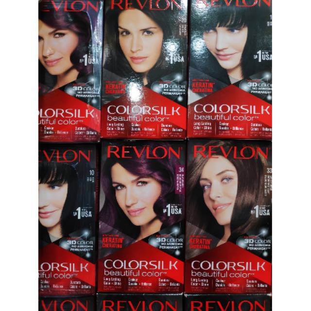 REVLON COLORSILK ORIGINAL 100%~ REVLON PERWARNA RAMBUT ~ READY STOK