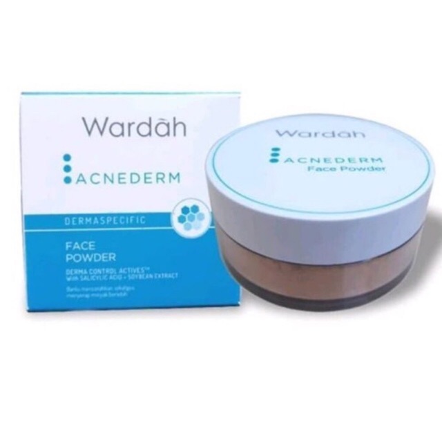 [ face powder ] acnederm facepowder 20 g wardah