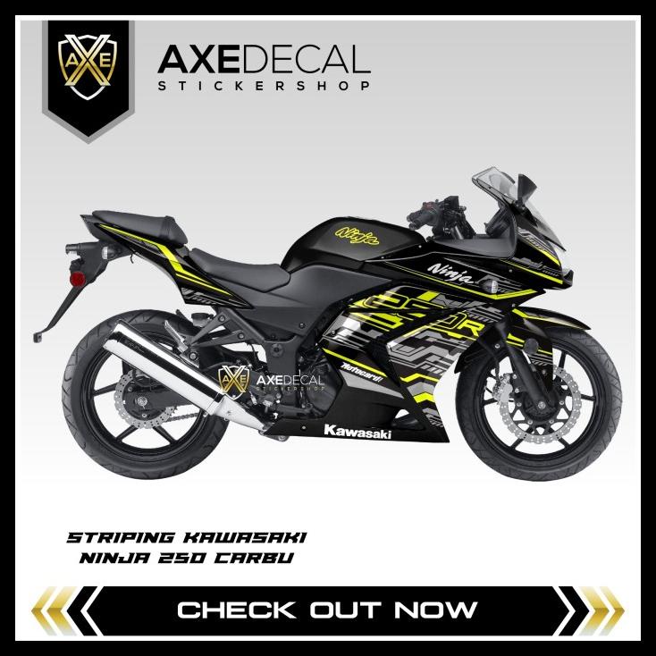 Striping Ninja Karbu Graphic Custom / Stiker Motor Kawasaki Ninja 250