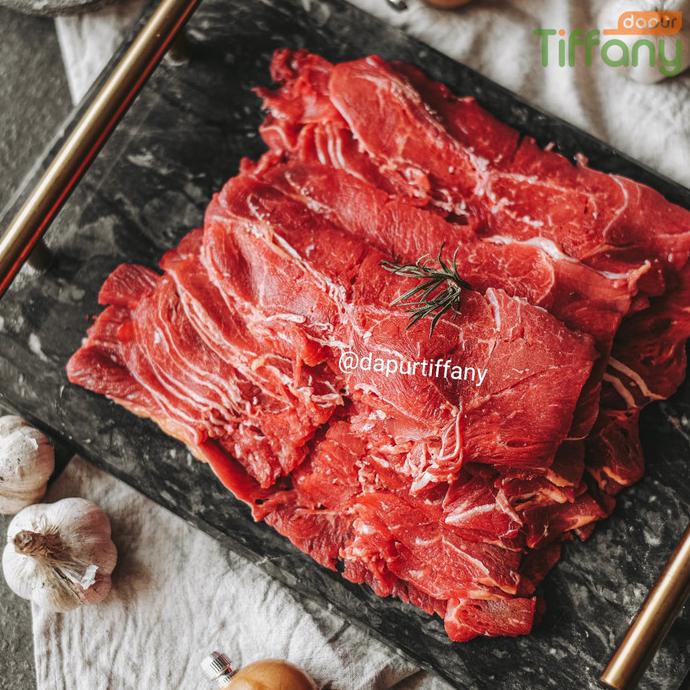 

Lean Beef Slice 1 Kg | By Dapur Tiffany Cutdifastore