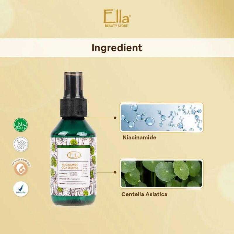 niacinamide cica essence ella skincare / essence ella