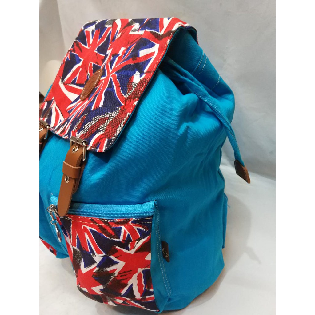 Tas Ransel backpack Canvas Grace 031 kuliah kerja sekolah. Darena Bags Bandung