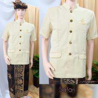  Baju  safari  dewasa Baju safari bali  Shopee Indonesia