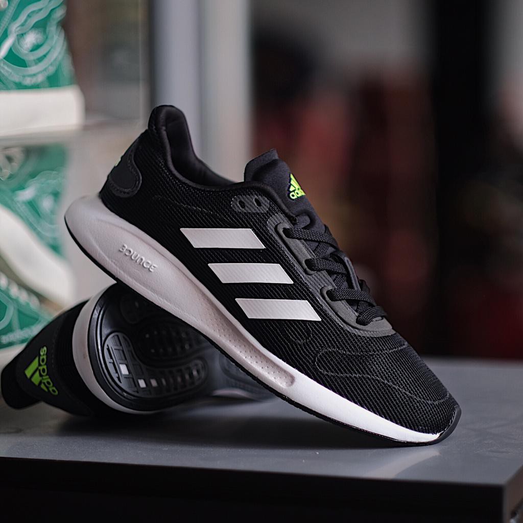 SEPATU PRIA ADIDAS GALAXAR BOUNCE MIDNIGHT WHITE
