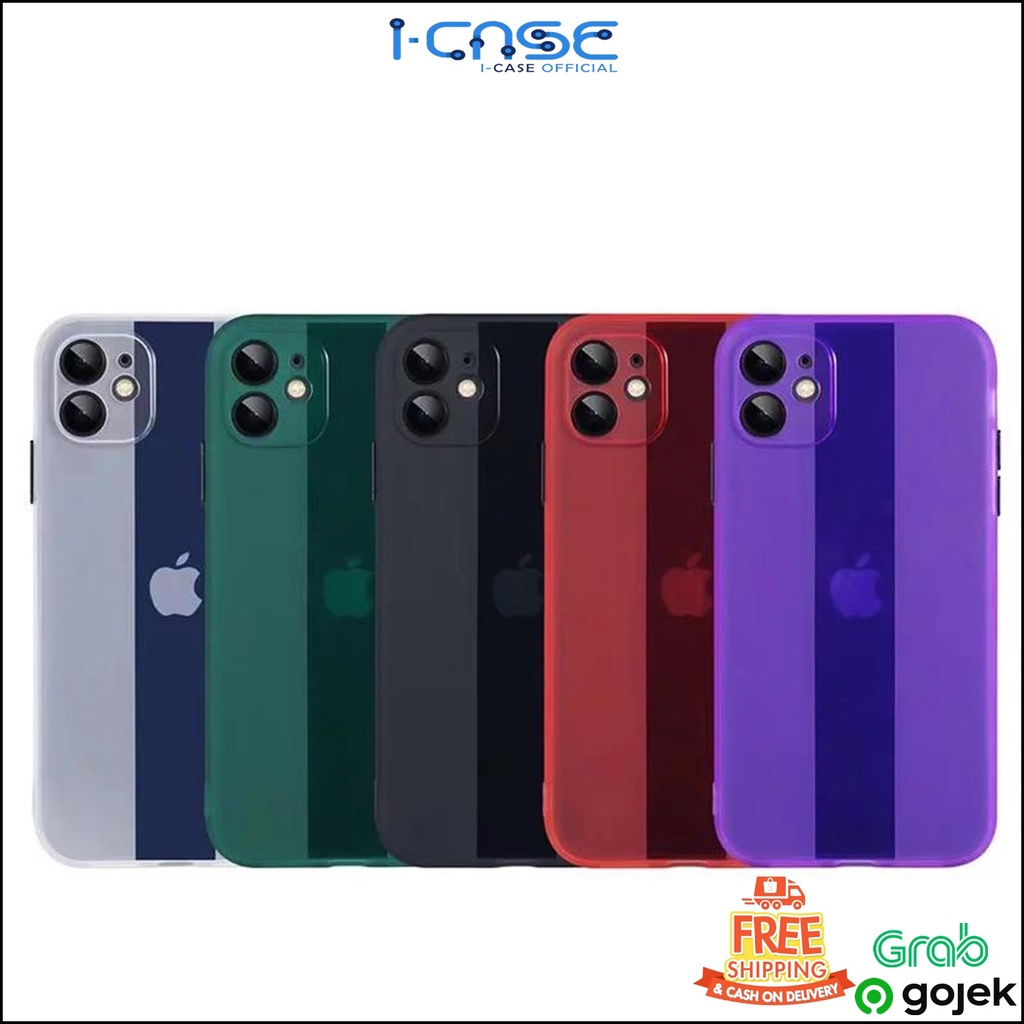 Thick Translucent Clear Soft Case for iPhone 7 8 + X Xs XR 11 12 PRO MAX MINI iCase