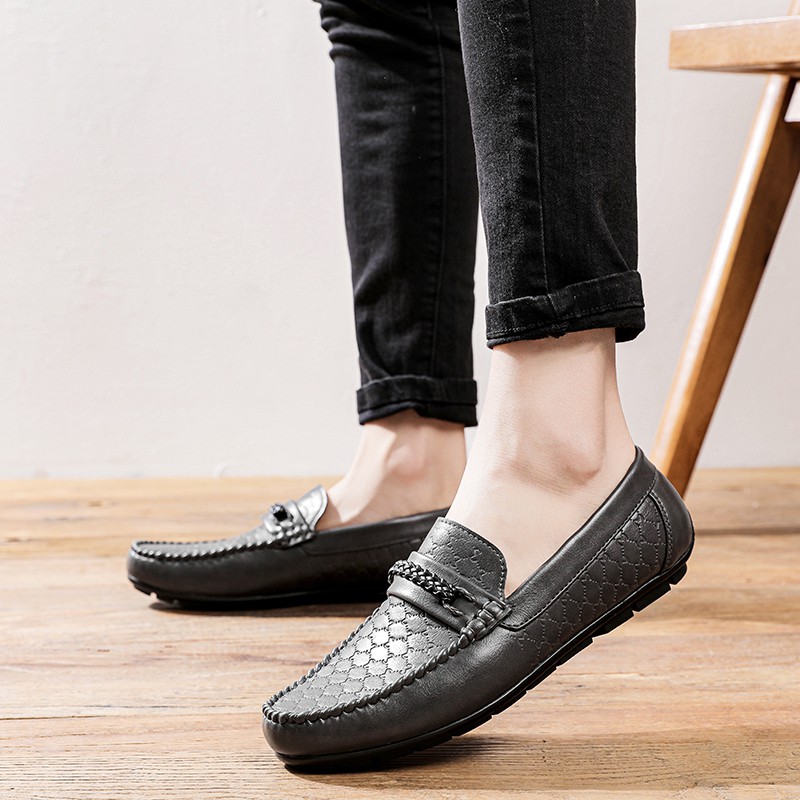 Sepatu Pria Loafers Casual Modis Sepatu Kerja Cowok Import Slip On Trendy Nyaman Dipakai Harga Murah