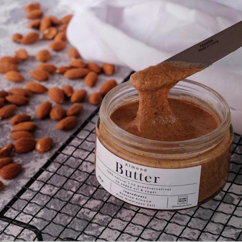 HANDMADE KITCHN Almond Butter - Selai Kacang Almond