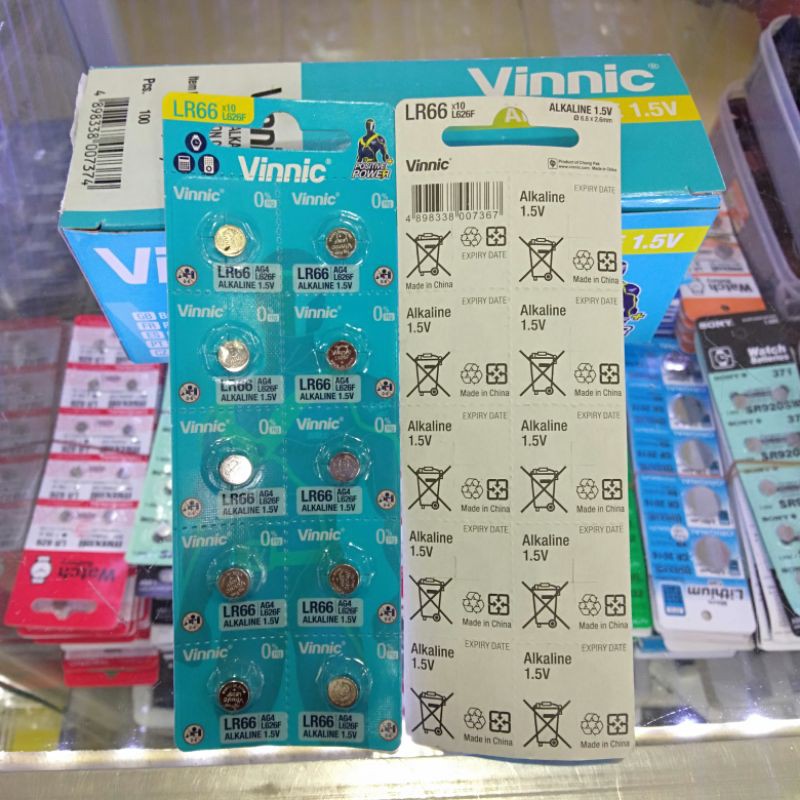 Baterai Jam Tangan vinnic L626F 626 377 AG4 good quality