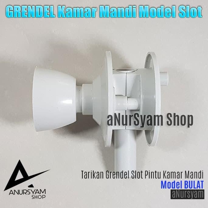 Tarikan Pintu Kamar Mandi Bulat / Grendel Pintu Kamar Mandi Slot anursy44 Murah