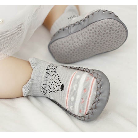 Sepatu Anak Bayi - Baby Prewalker Shoes Socks Anti Slip Kaos Kaki Anak Bayi usia 0-12 bulan