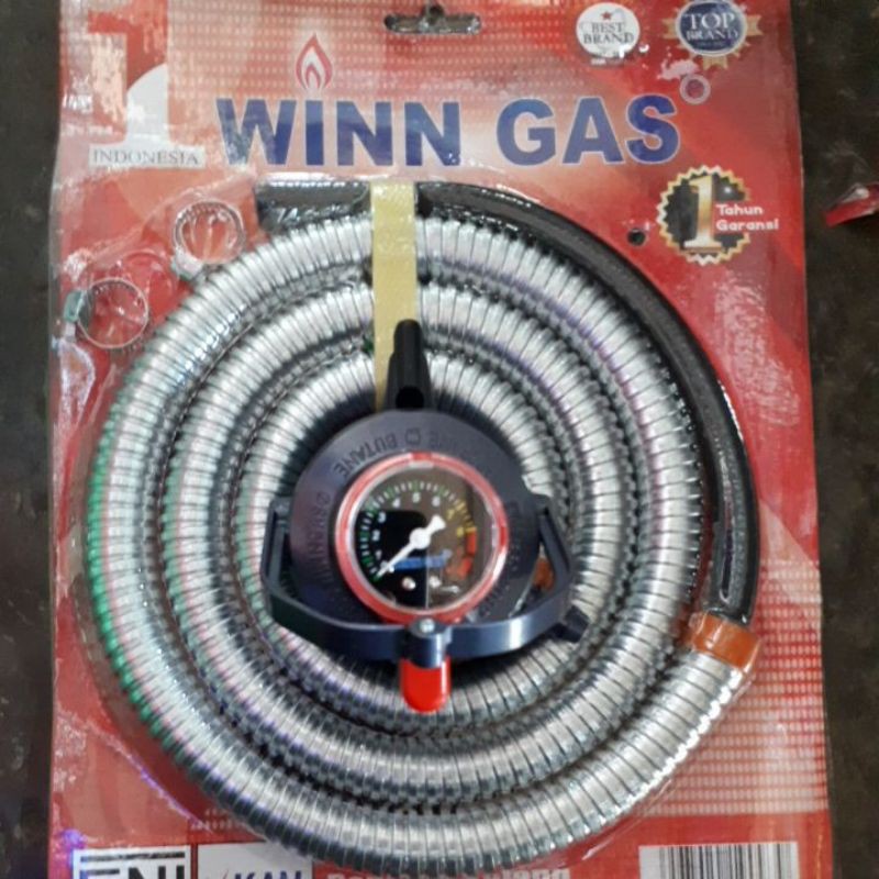 selang gas regulator winn gas w900m