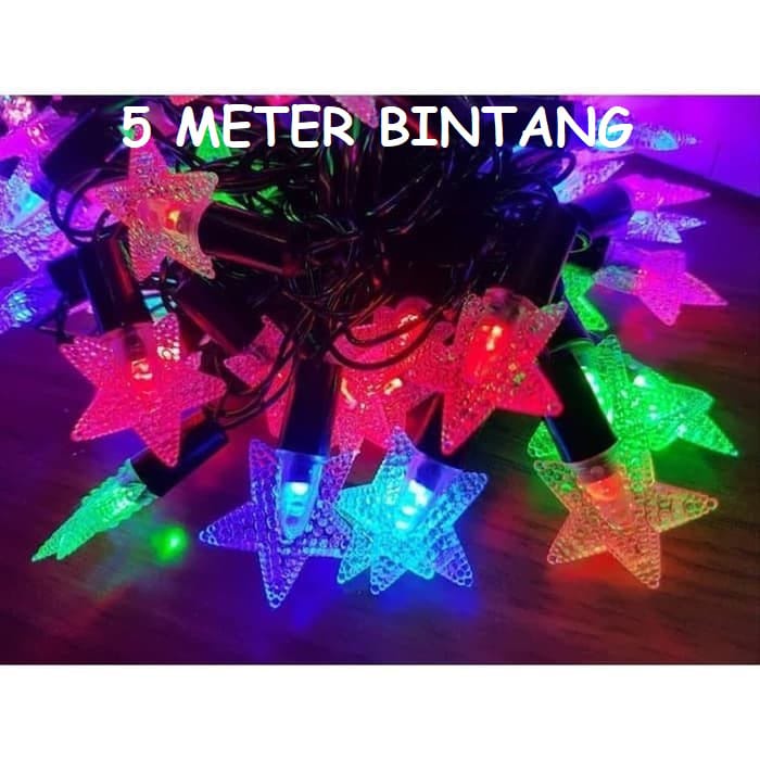 ( COD )LAMPU TMBLR ANGGUR / LAMPU TMBLR 10 &amp; 5 MTR / LAMPU TMBLR BUNGA / LAMPU HIAS NATAL / LED TWINKEL LED