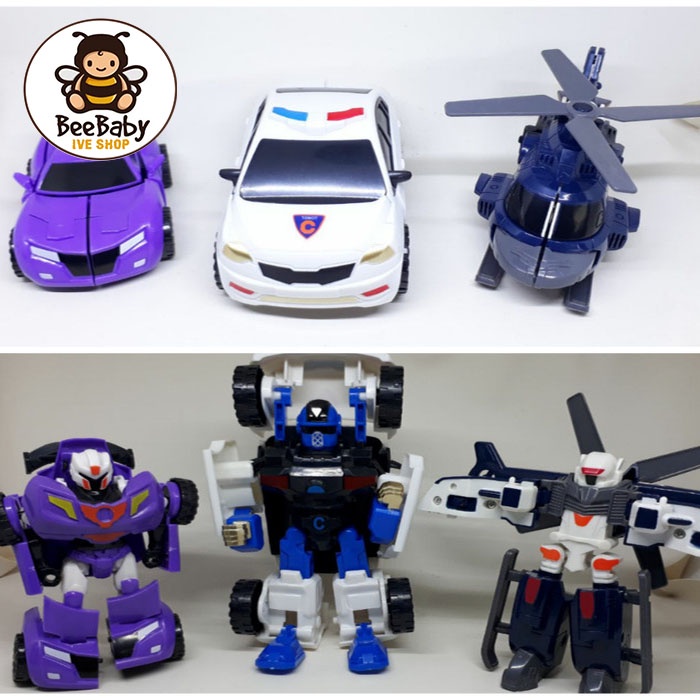 ✅ ROBOT TOBOT MOBIL JADI ROBOT seperti Transformer Langsung dapat 3 Robot