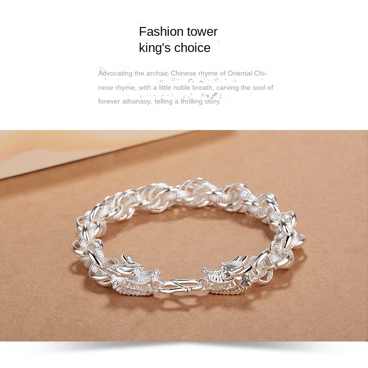 Gelang Bahan Stainless Steel Warna Silver Untuk Pria Dan Wanita