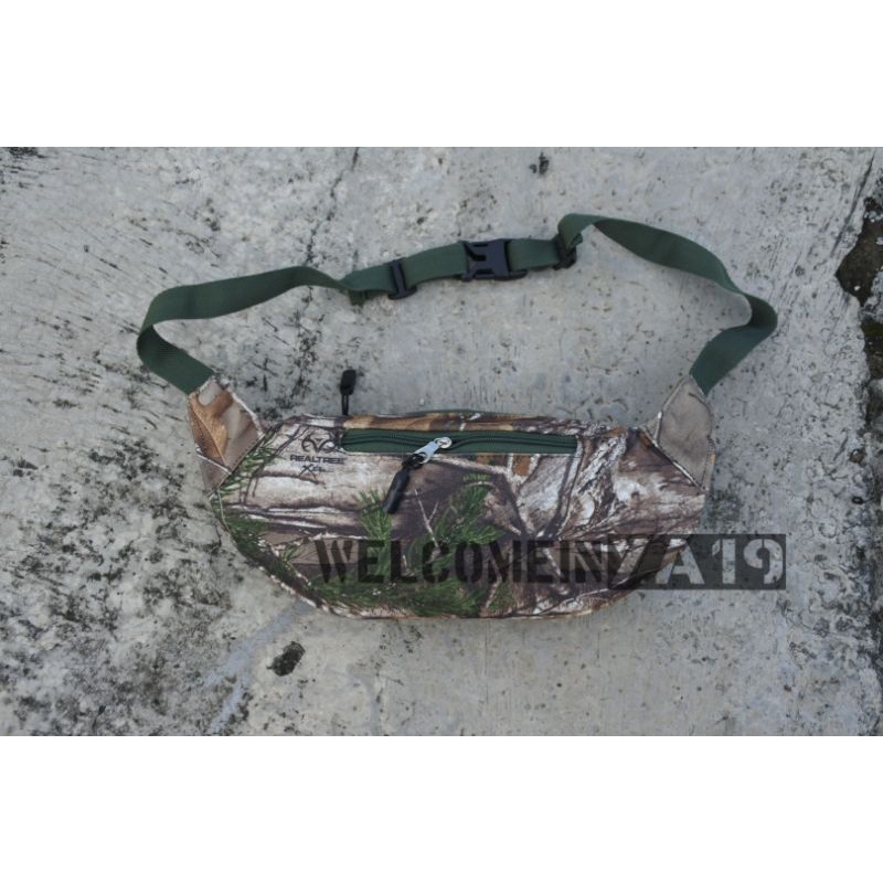 Waistbag Camo Realtree Xtra / Tas Pinggang Loreng Camo Realtree Xtra / Tas Pinggang Pria