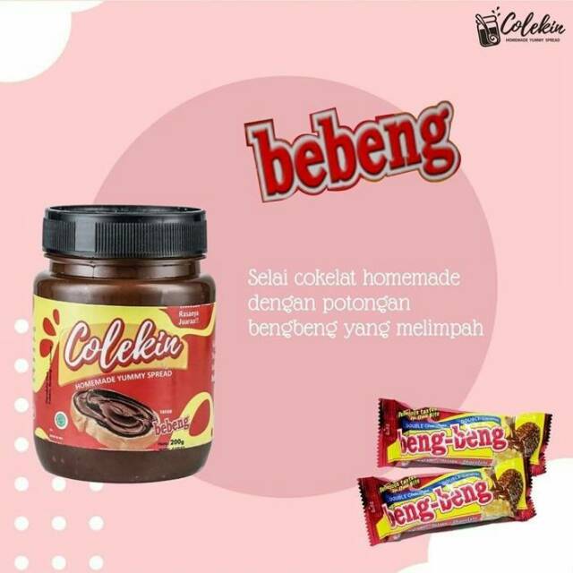 

Colekin - Selai Coklat Topping Bengbeng