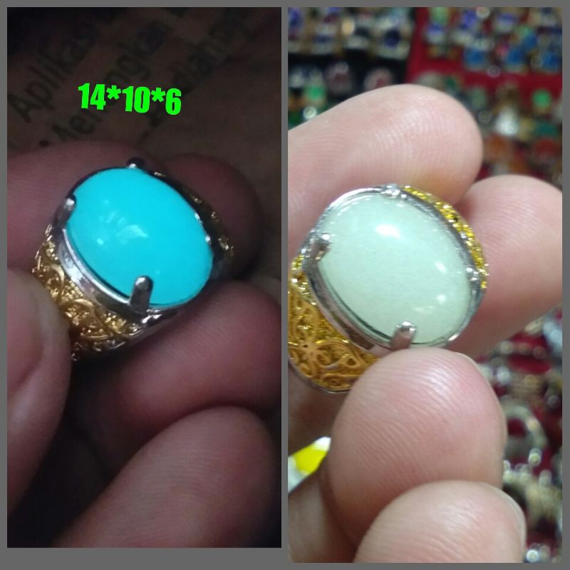 batu pospor menyala dalam kegelapan