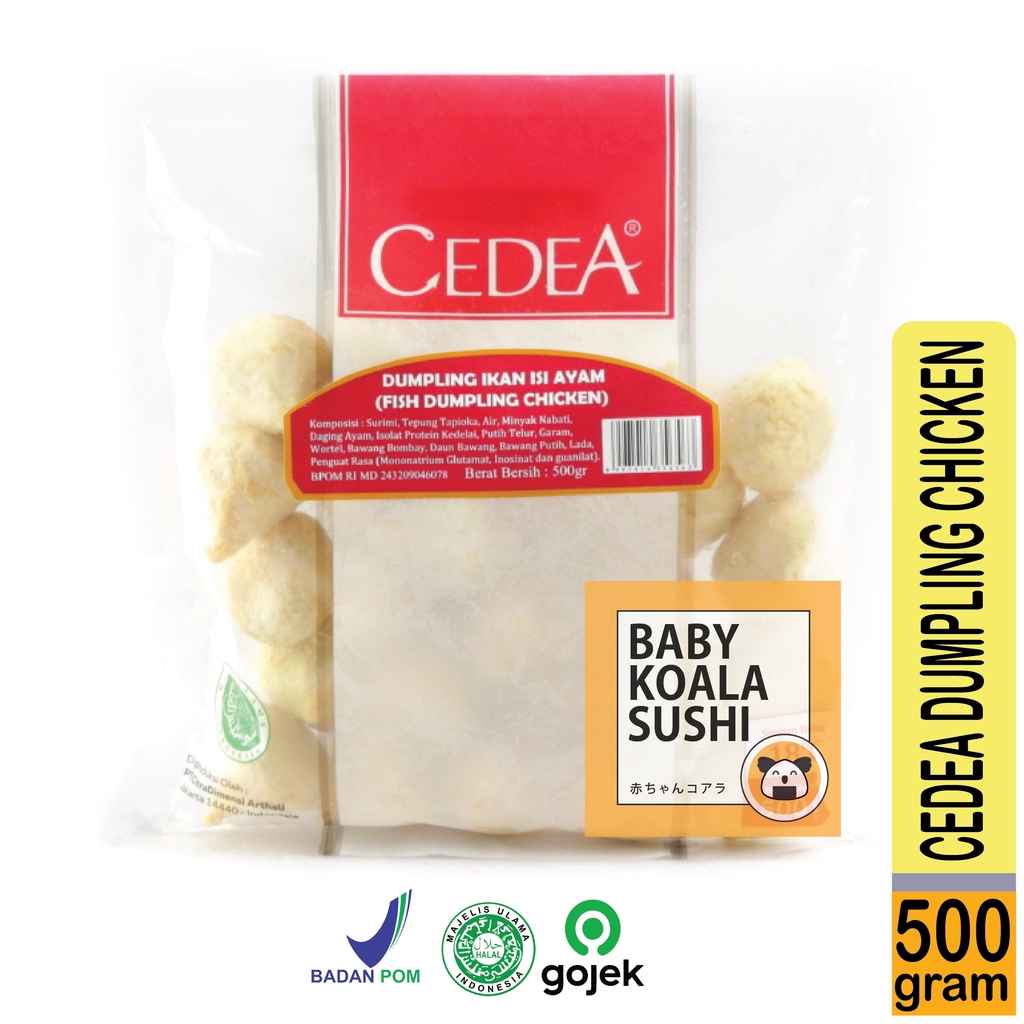 CEDEA Fish Dumpling Chicken 500 g Halal | Shabu shabu Tomyam