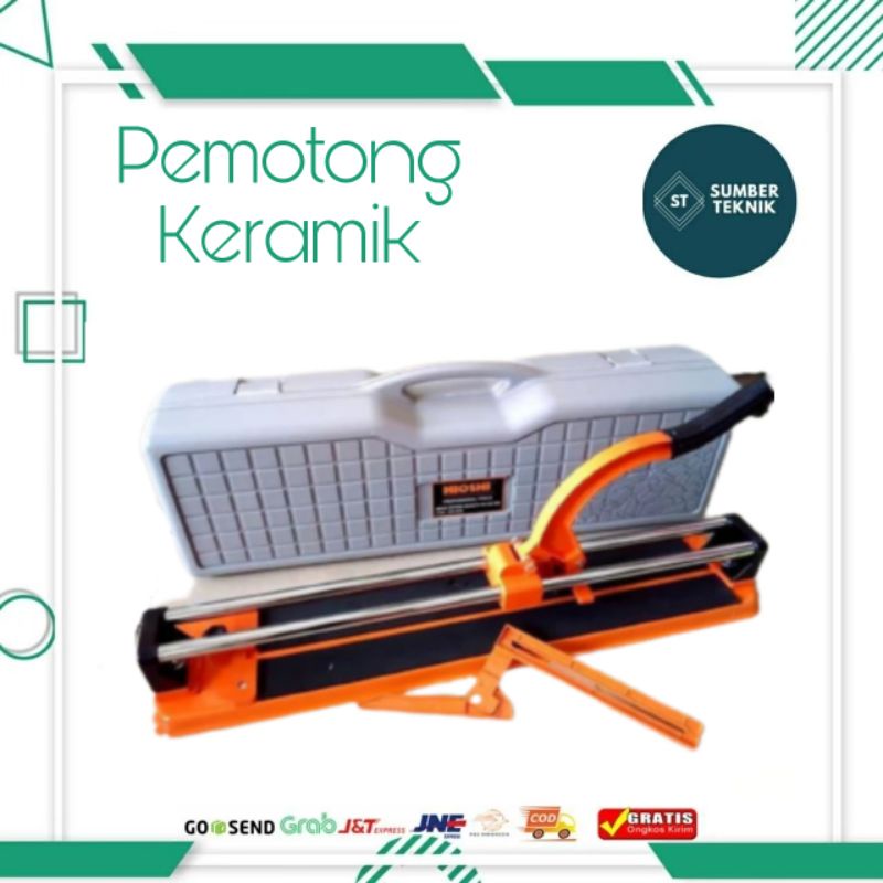Meja Potong Keramik Granit 600mm HIOSHI / Tile Cutter Granite 60Cm