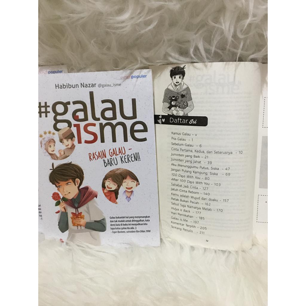 Buku Novel Galauisme Rasain Galau Baru Keren Shopee Indonesia