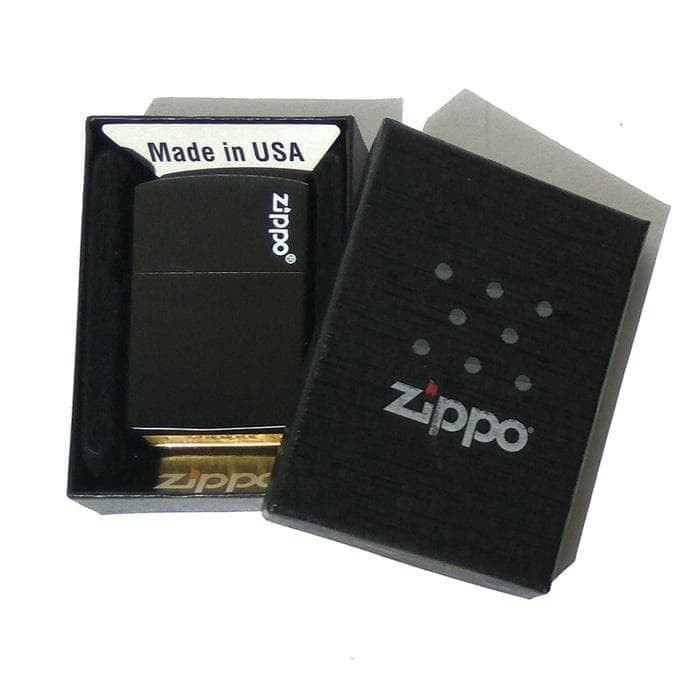 terbaru Korek Zippo KW Hitam- Korek Api- Zippo murah barang bagus