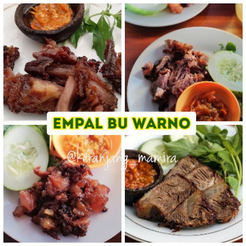 

Empal Bu Warno asli Jogja (250gram)