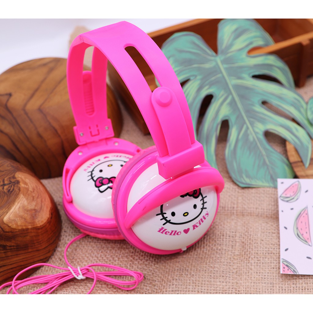 Headphone Bando Karakter HelloKitty Headset Anak Handsfree Murah Headset Unik Headset Bando EarphoneKarakter Headset Anak Handsfree Murah Headset Unik Headset Bando Earphone