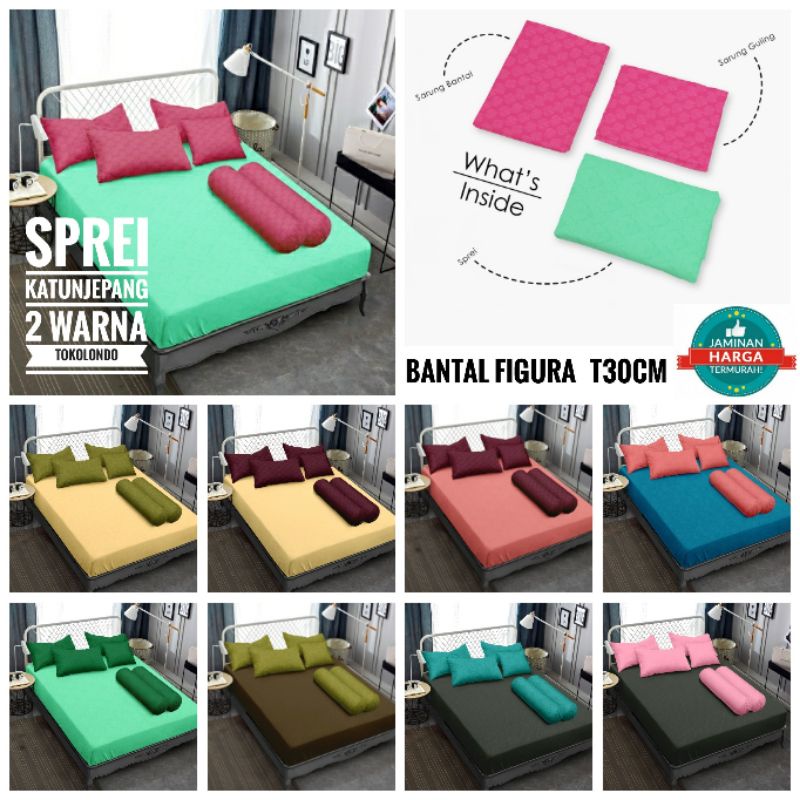 SPREI VALLERY QUINCY POLOS JACQUARD King Size uk 180x200 T30 Tinggi 30 cm Sprei Katun Jepang Polos King Koil Jaquard Hotel Putih White Grey Burgundy Breeze Cotton Candy Cranberry Lavender Salsa Abu2 Merah Coklat Pink Ungu