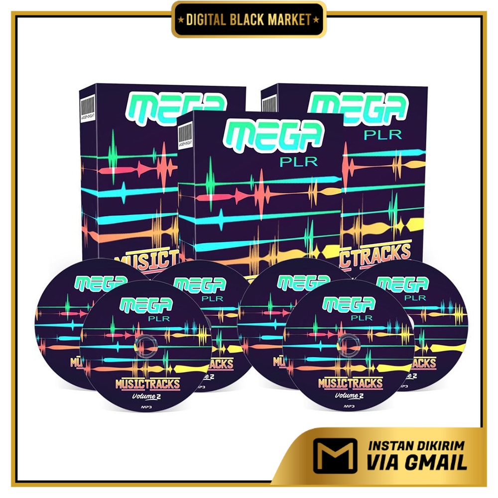 Mega PLR Volume 2 Background Music Tracks - PLR