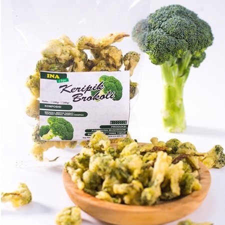 

Healthy Snack Keripik Sayur Brokoli Krispi | Crispy 100gr