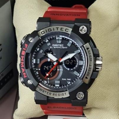 jam tangan DIGITEC DA 2150 T 2150T ORIGINAL FISHMAN SPECIAL EDITION Termurah