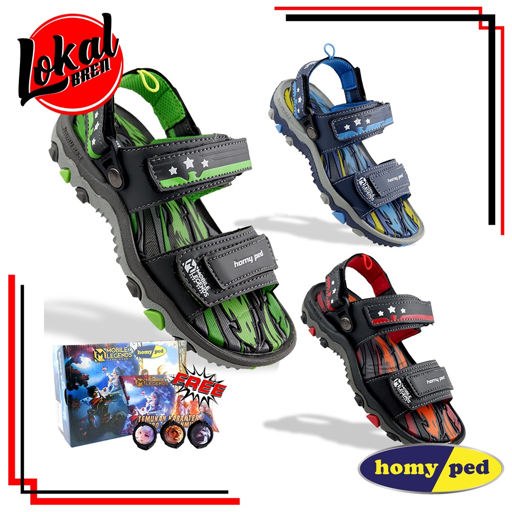Sandal Gunung Tali Velcro Anak Pria Original HOMYPED LEGENDS 02