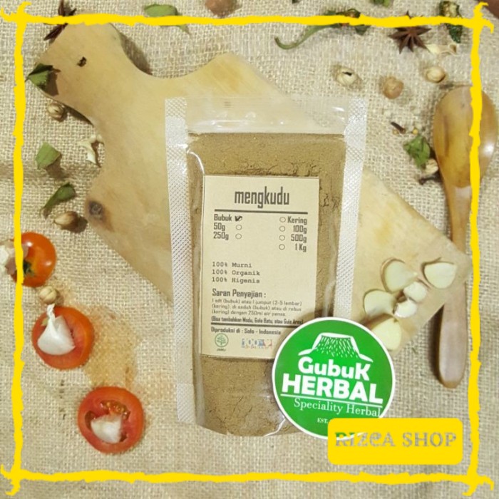 

MENGKUDU BUBUK 1 KG - Morinda Citrifolia - MURNI - JSR RIZ