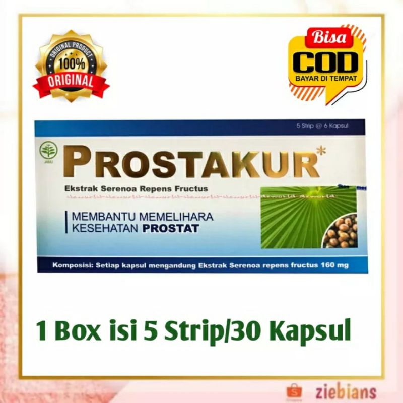 prostakur 1box isi 30 kapsul,obat herbaal untuk prostat,obat prostat 100% produk original