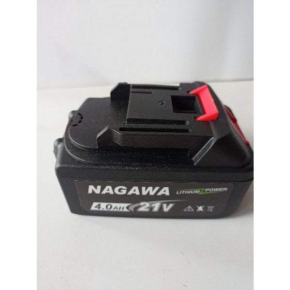 Baterai bor Nagawa impact driver 21Volt 4.0Ah