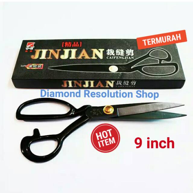 

COD GUNTING KAIN / BAHAN 9" / 9 INCH MEREK JINJIAN