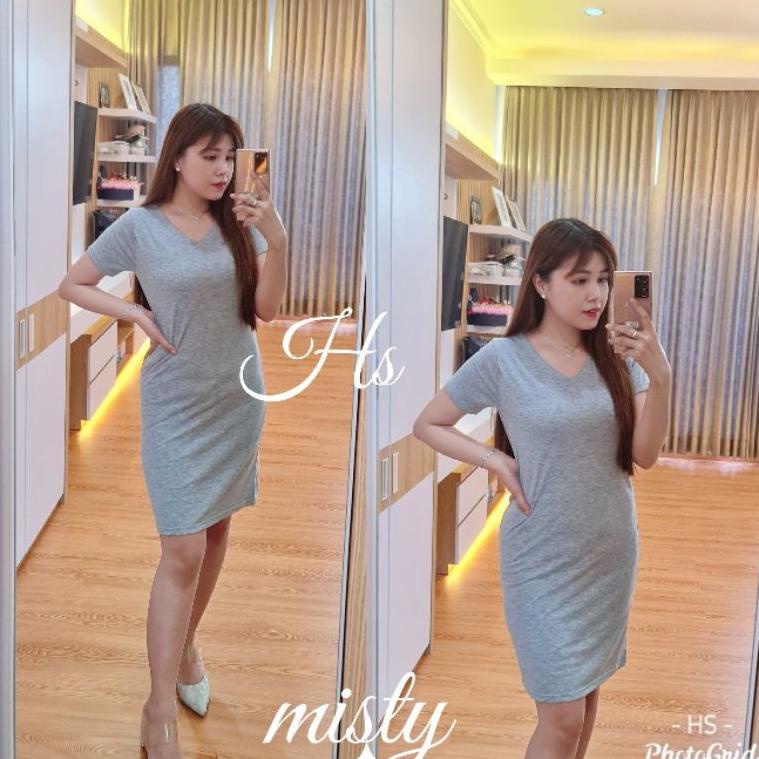 CASUAL DRESS VKEI/DRESS LEHER V/DRESS WANITA VKEI/REALPICT [VGB.08Ap22w]